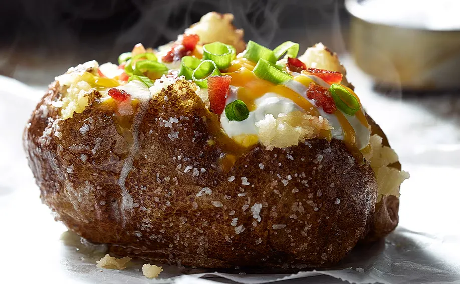 Loaded Baked Potato of Longhorn menu with image and price 