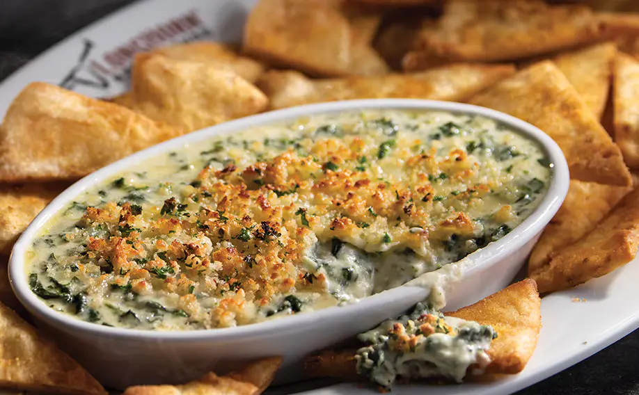 Parmesan Crusted Spinach Dip of Longhorn menu with price and image 
