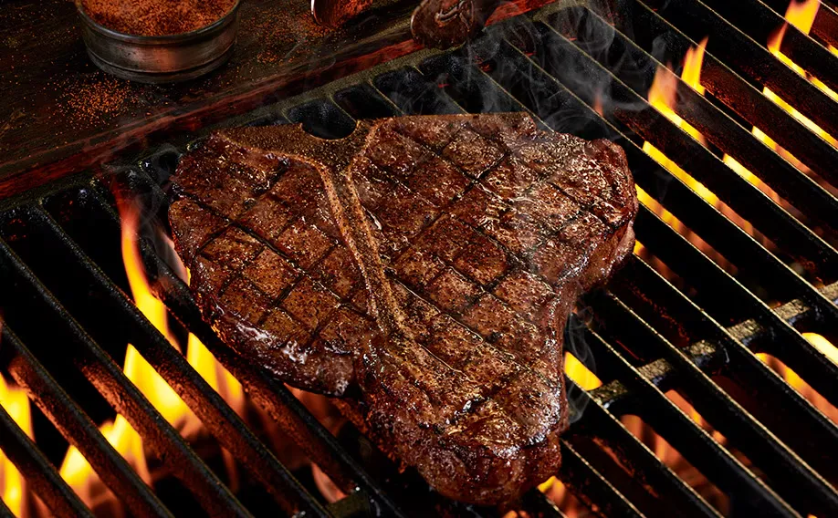 The Longhorn Porterhouse of Longhorn menu with price and image 

